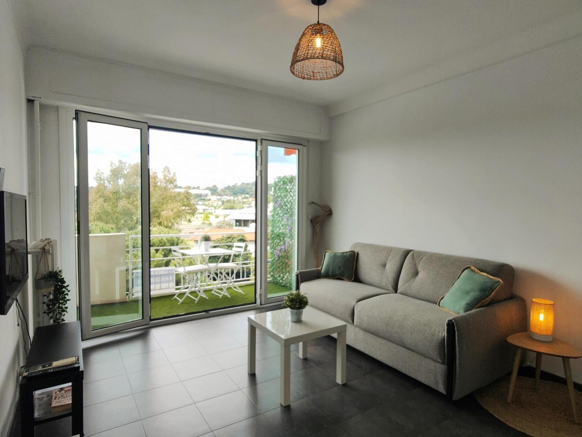 Appartement Vue Mer Cagnes-sur-Mer Exterior foto